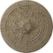 Ekena Millwork Naple Ceiling Medallion (Fits Canopies up to 3 3/8"), 37 1/2"OD x 3 3/8"P, Gobi Desert Crackle CM37NAGDC - alternate 1